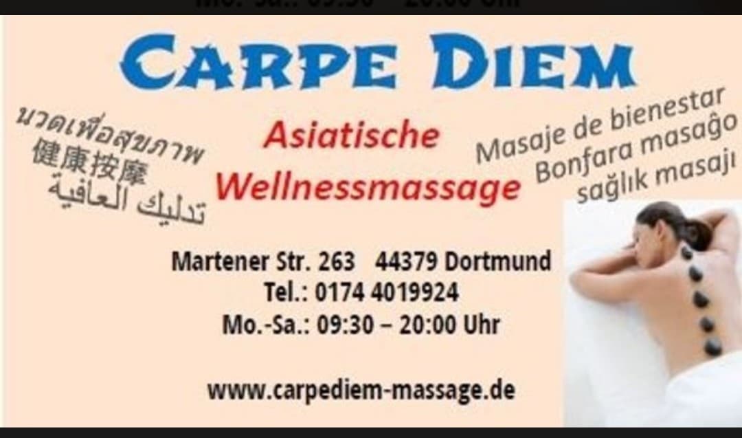 Carpe Diem Traditionelle Chinesische Massage und Thaimassage – Thai Massage in Dortmund
