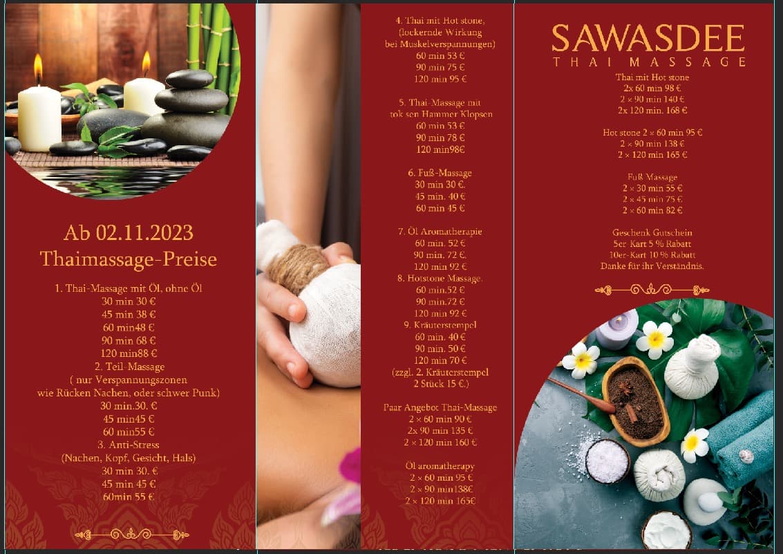 Sawasdee Thai Massage Herne-Wanne – Thai Massage in Herne