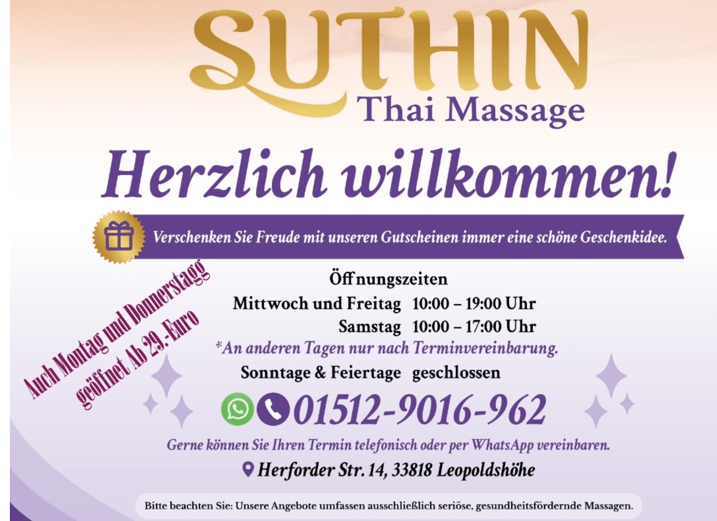 Foto 3 von Suthin-Thaimassage