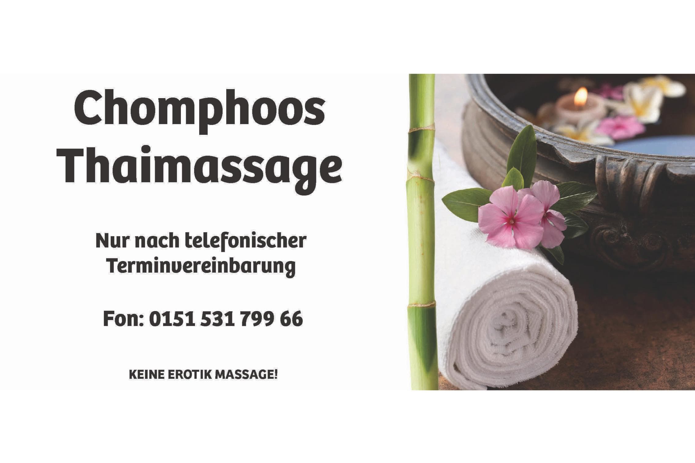 Chomphoos Thaimassage – Thai Massage in Porta Westfalica