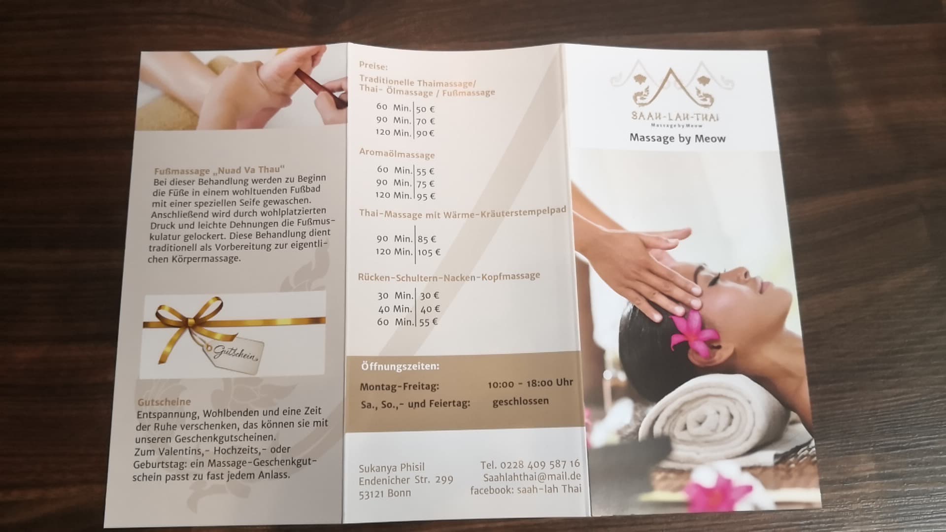 Saah Lah Thai Massage – Thai Massage in Bonn