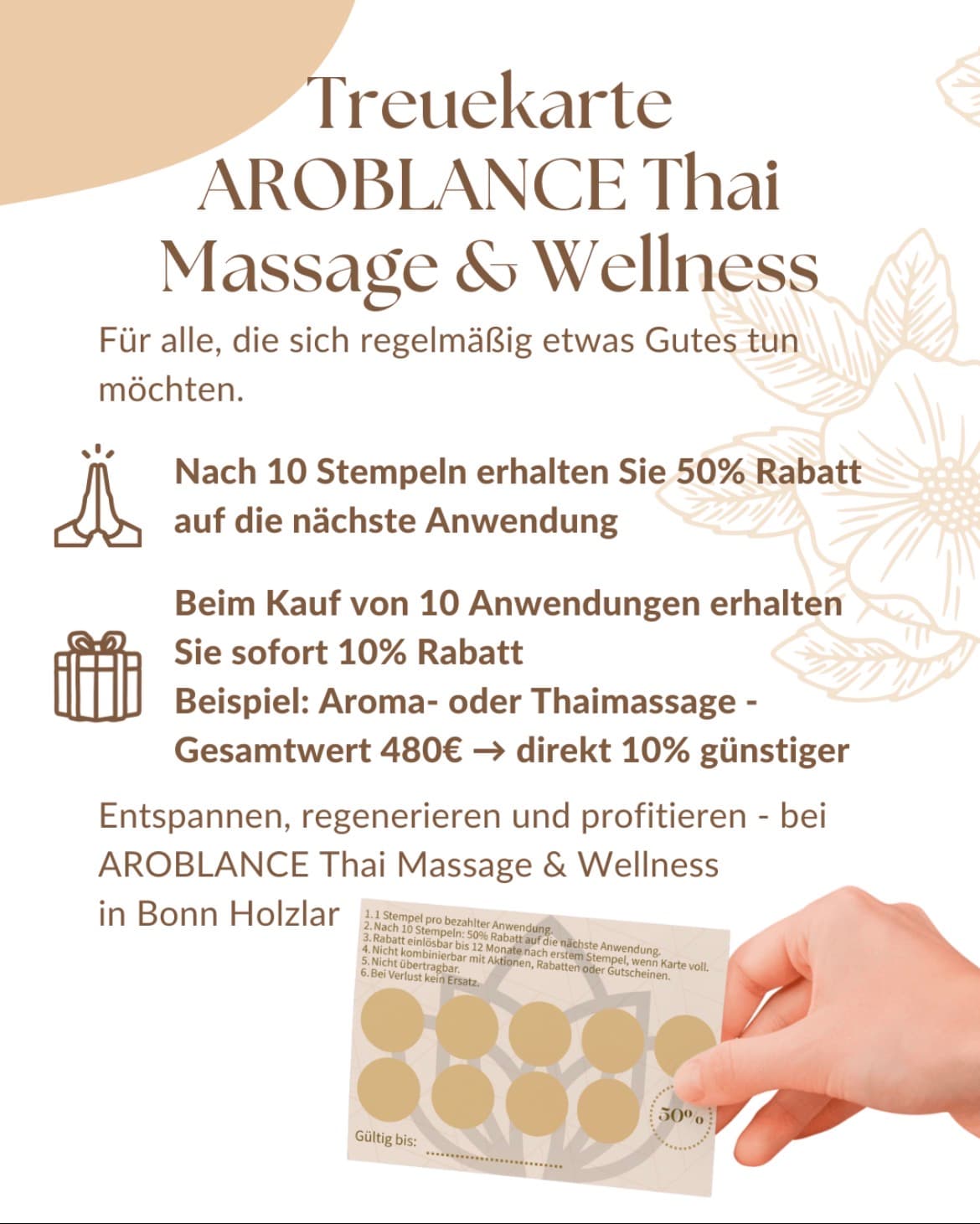 Thai Massage and workshop AROBLANCE – Thai Massage in Bonn