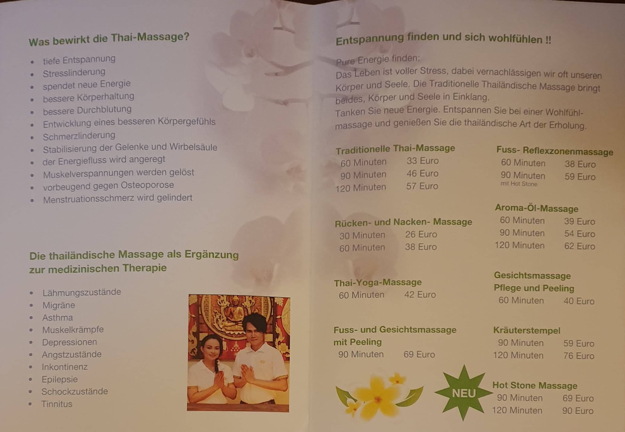 Lamai-Thai-Massage&spa – Thai Massage in Siegen