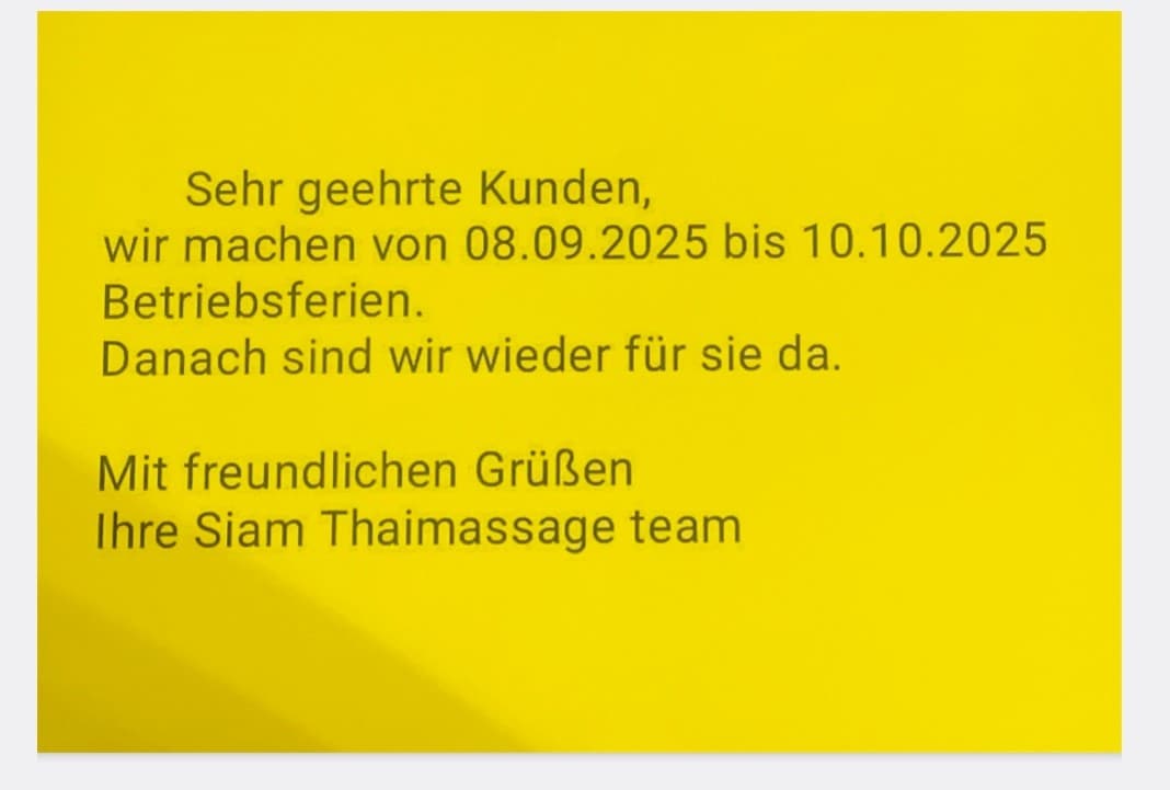 Siam Traditionelle Thaimassage Trier – Thai Massage in Trier