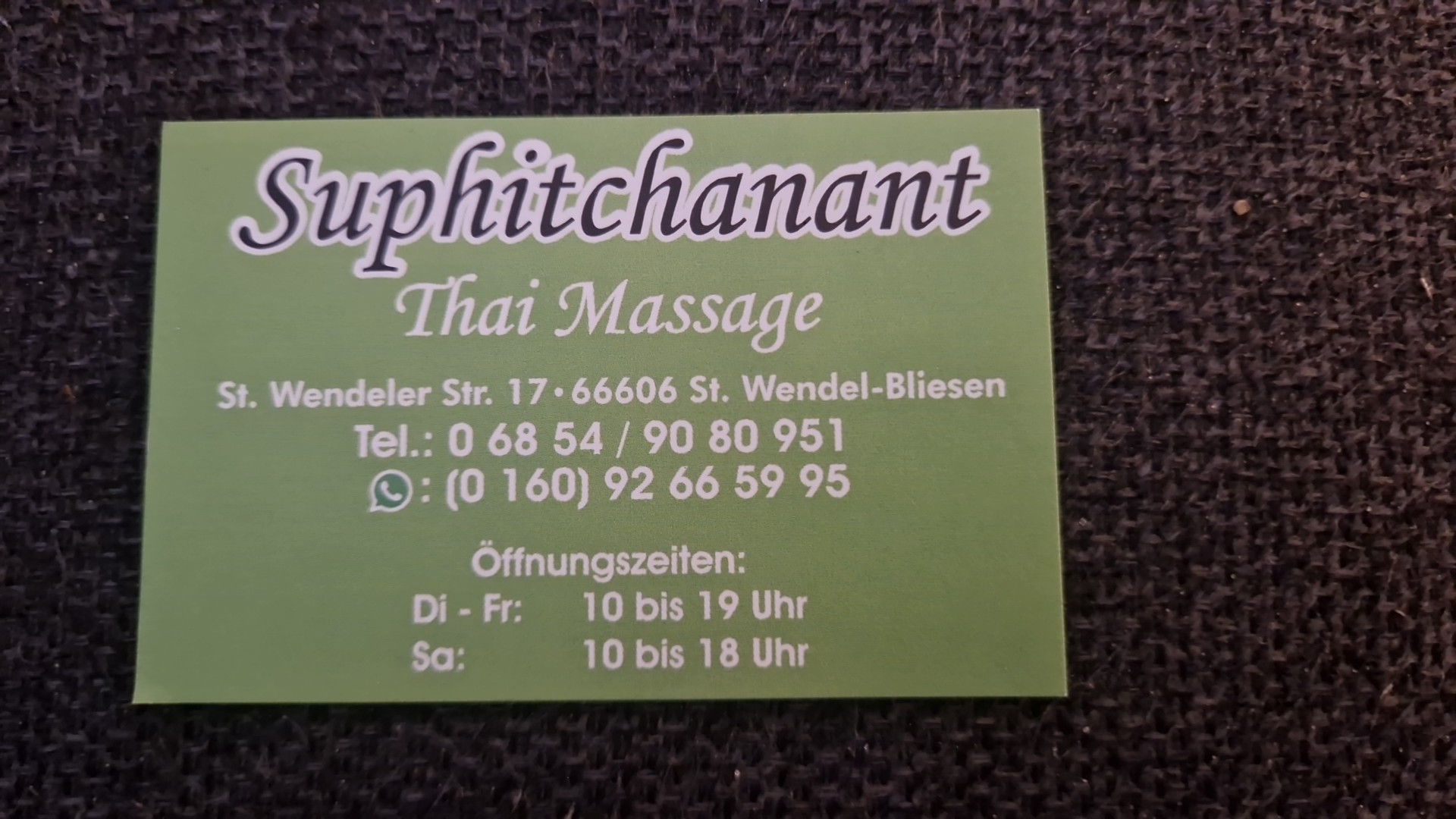 Foto 2 von Inh. Suphitchanant Thai Massage
