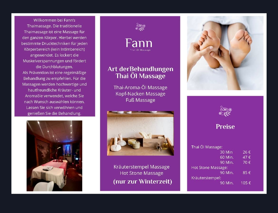Foto 2 von Fann’s Thaimassage (bei La Bonita Kosmetik)