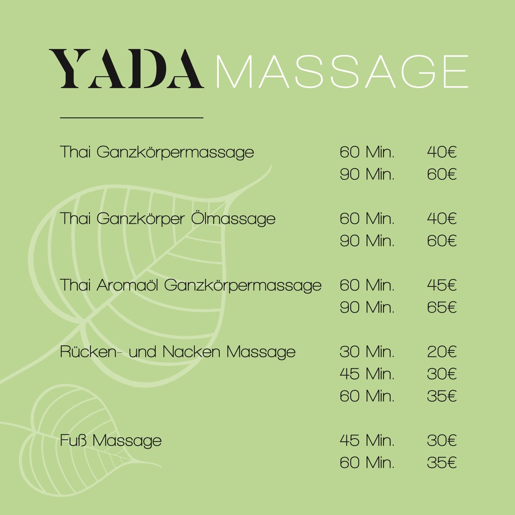 Foto 3 von Yada Massage