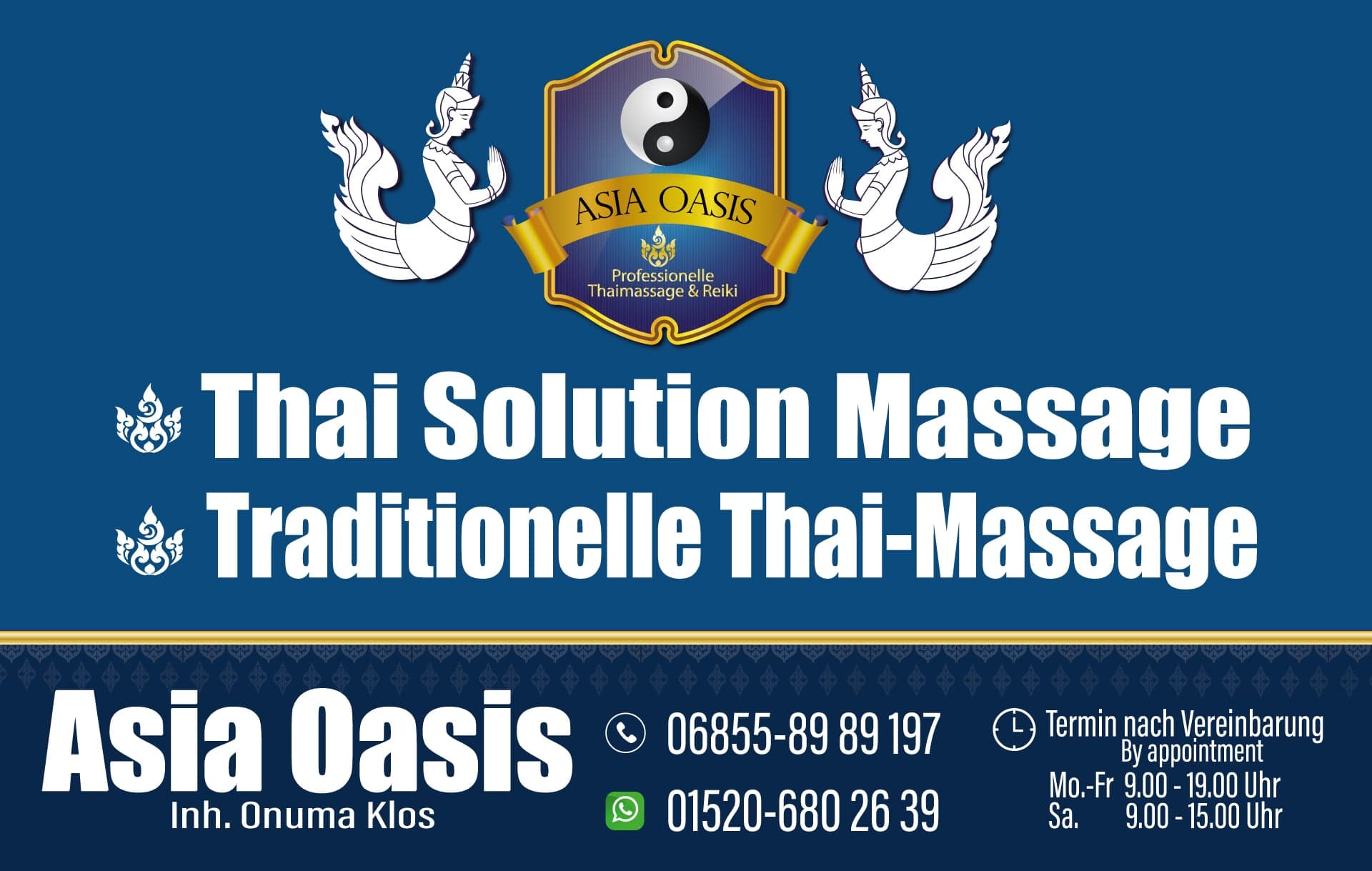 Asia Oasis Freisen – Thai Massage in Idar-Oberstein
