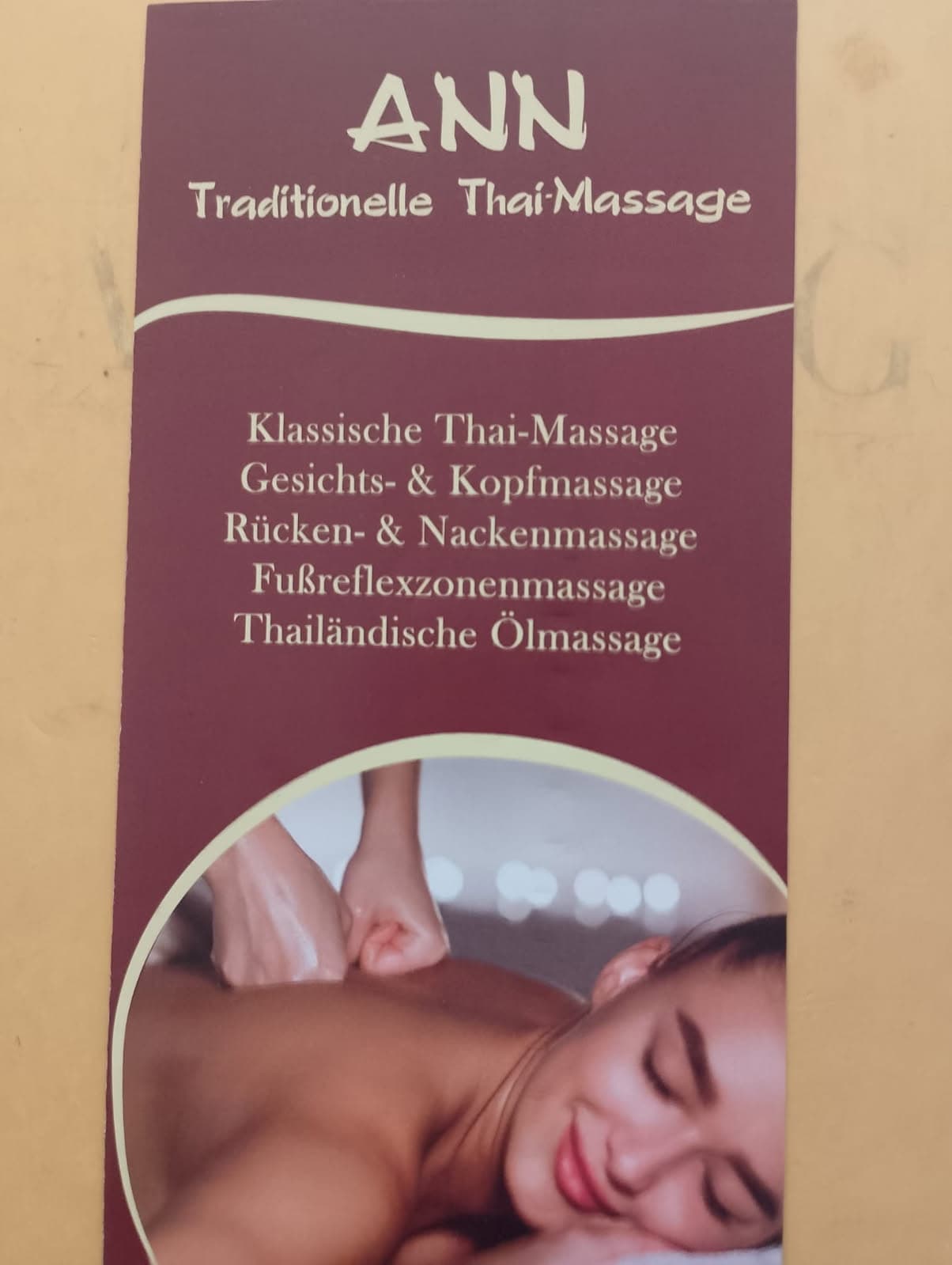 Ann traditionelle Thai-massage – Thai Massage in Dresden