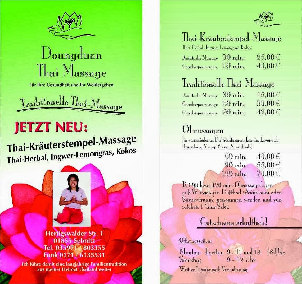 Doungduan Thai Massage – Thai Massage in Bautzen