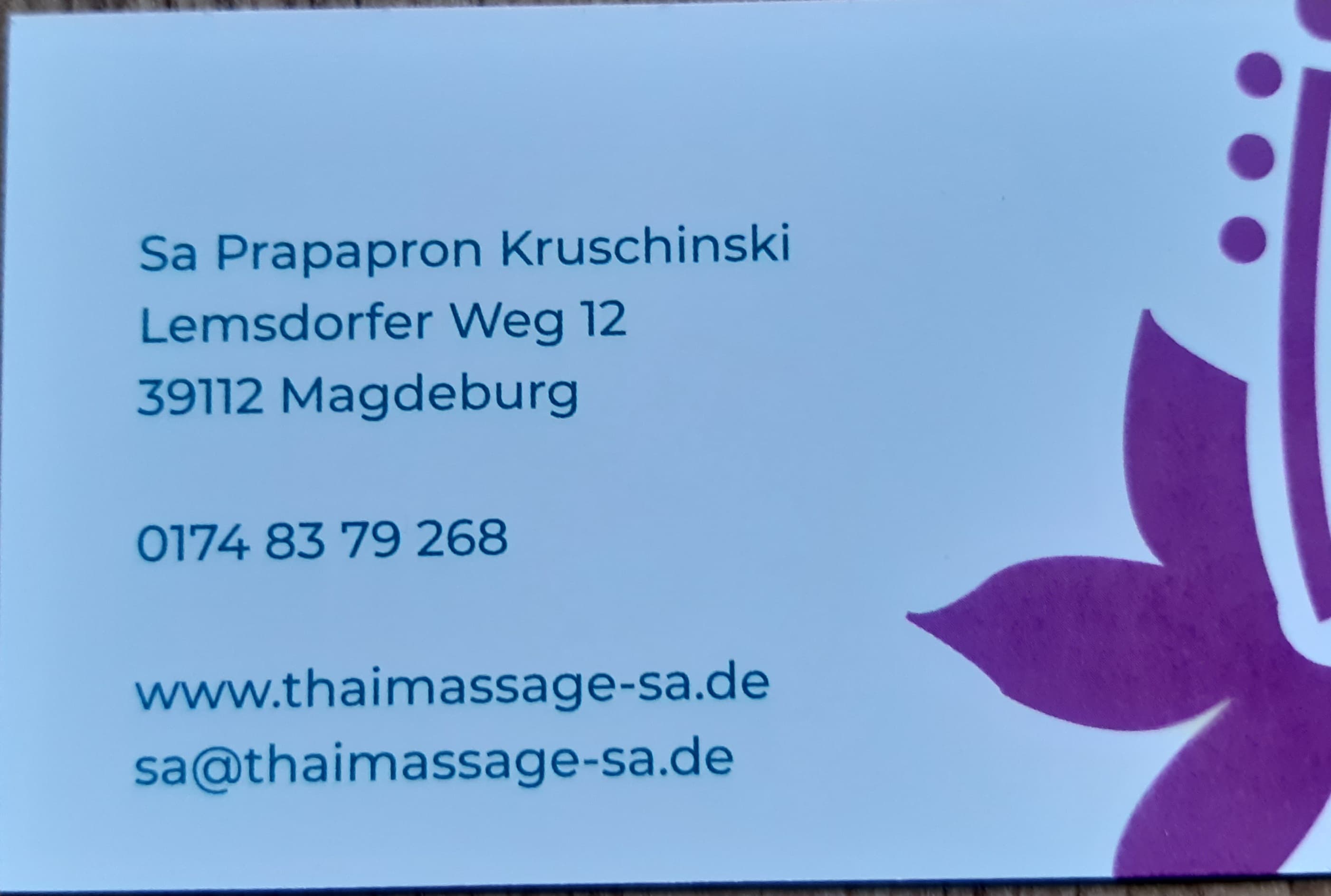 Foto 2 von Thaimassage Sa