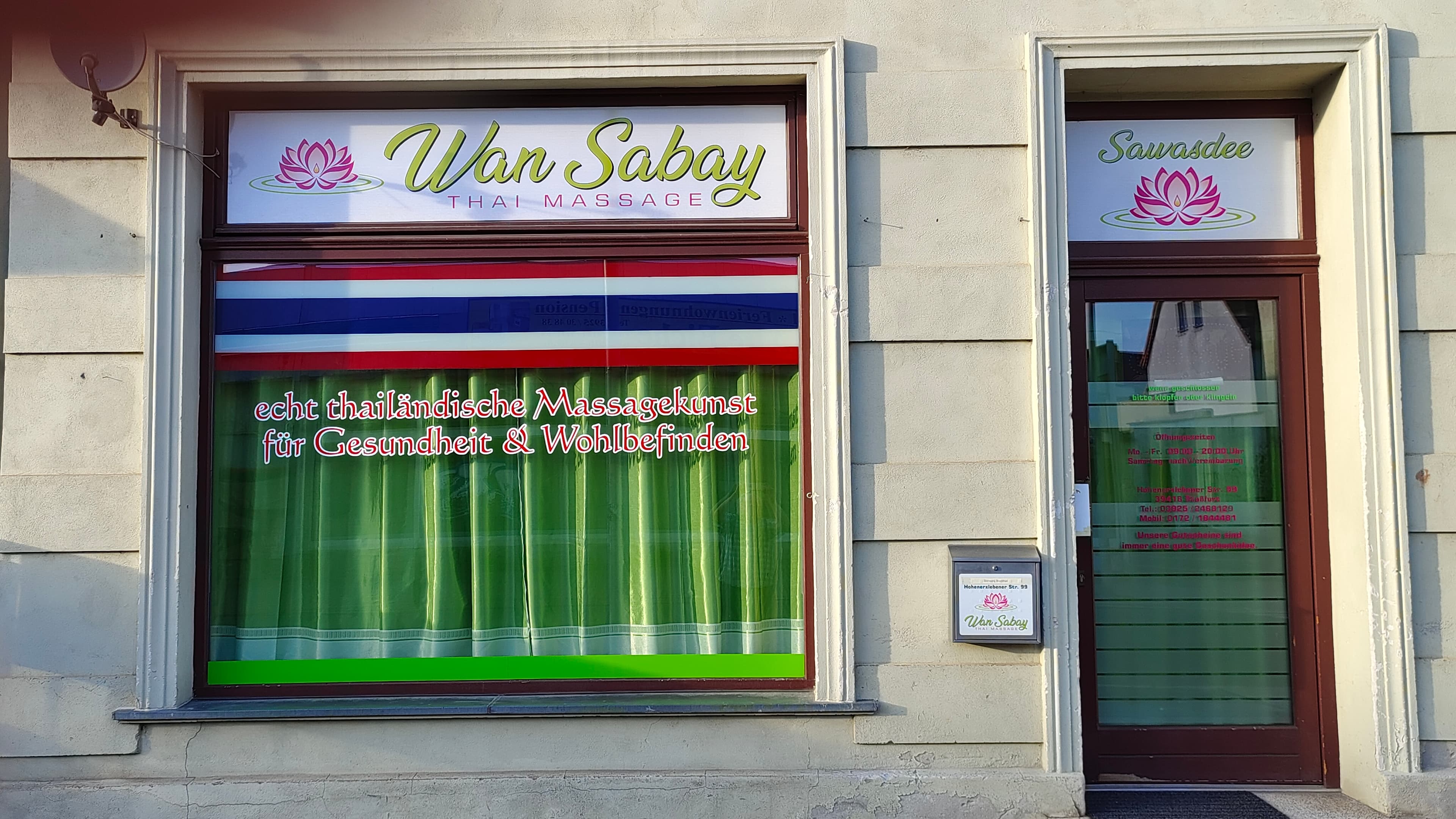 Wan Sabay Thaimassage Staßfurt – Thai Massage in Magdeburg