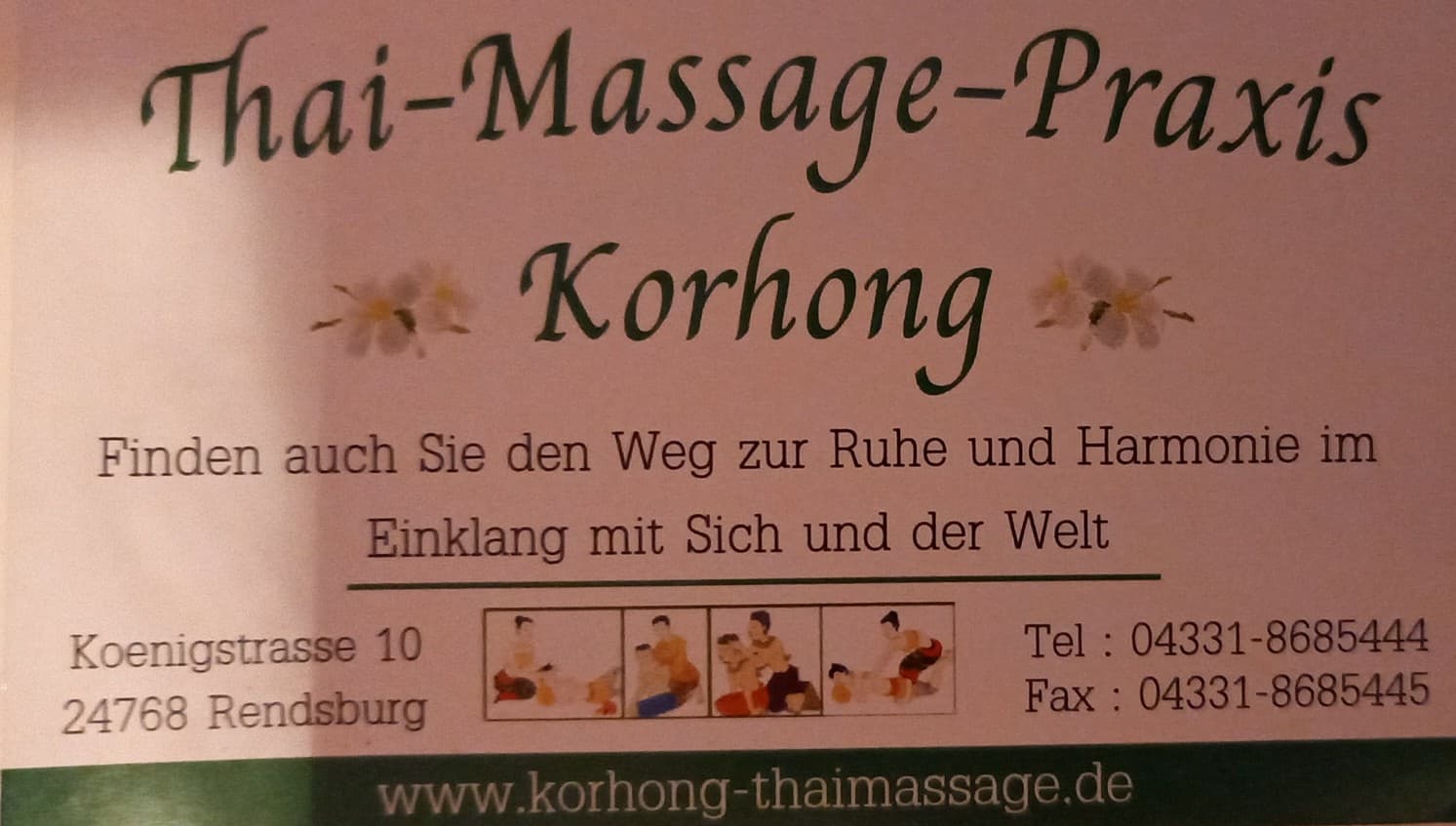 Korhong-Thai-Massage – Thai Massage in Kiel