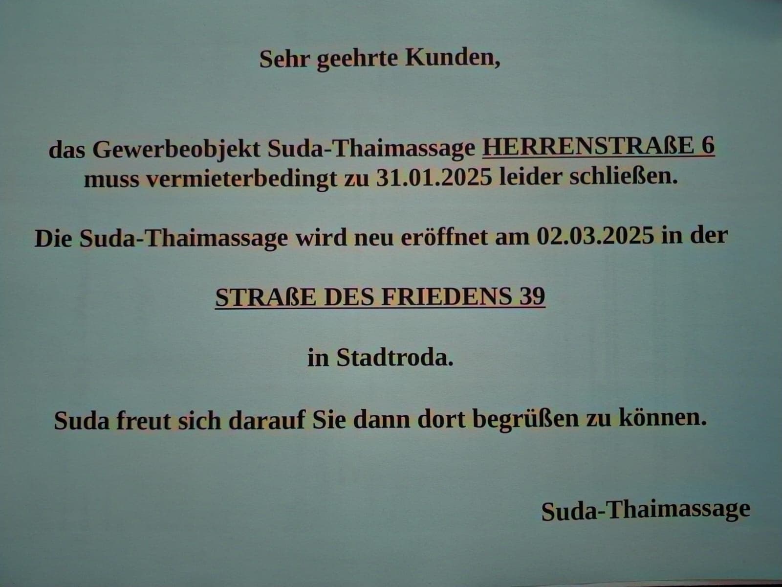 Foto 2 von Suda Thaimassage in Stadtroda