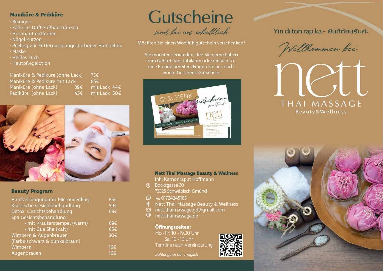 Foto 3 von Nett Thai Massage Beauty & Wellness