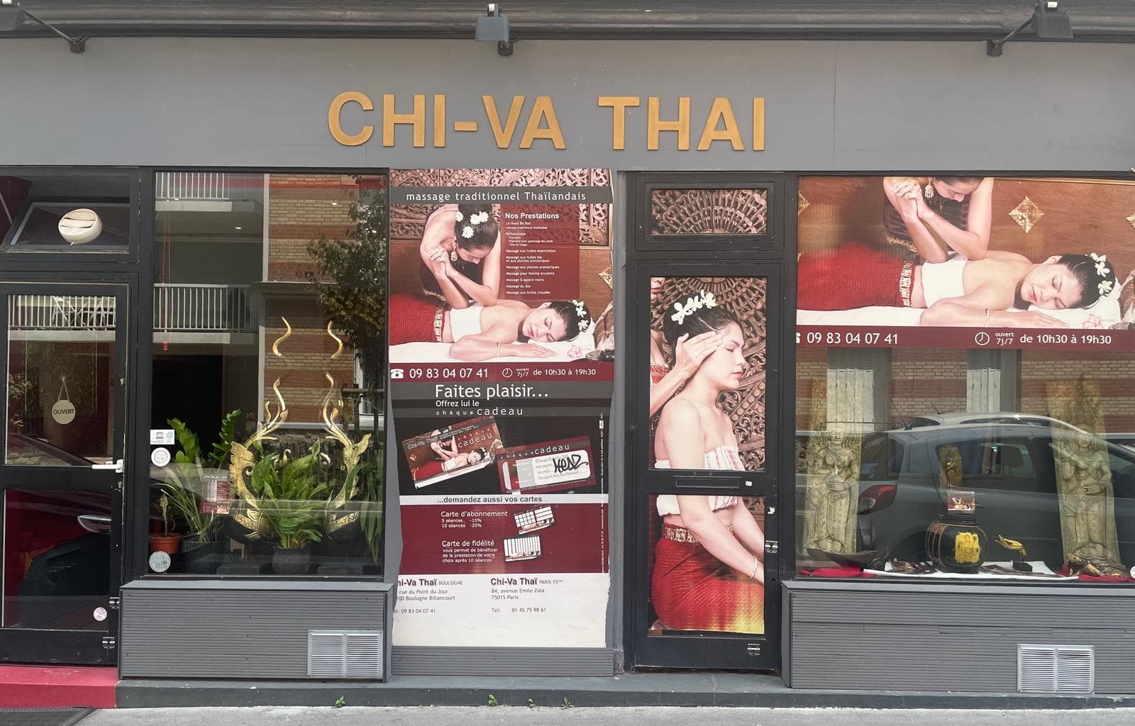Photo 2 de Chi-va Thaï - Boulogne-Billancourt