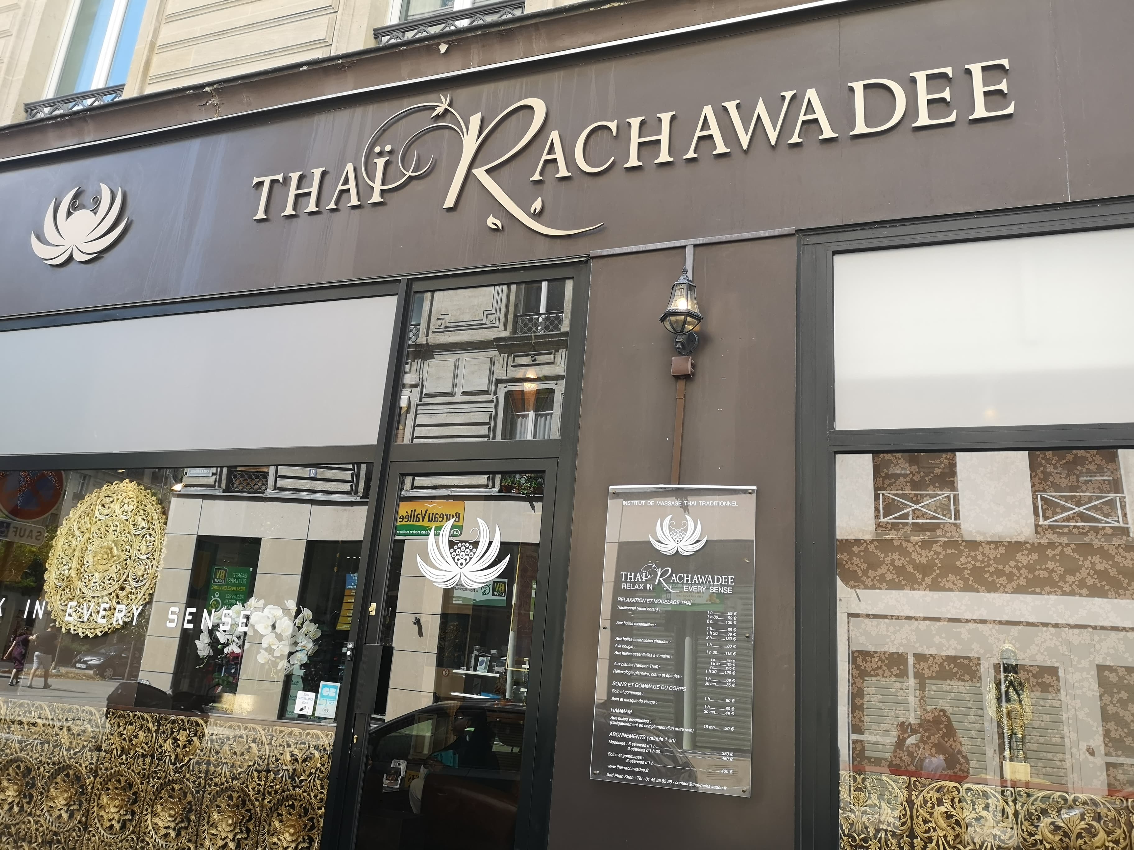 Thaï Rachawadee – massage thaï in Paris