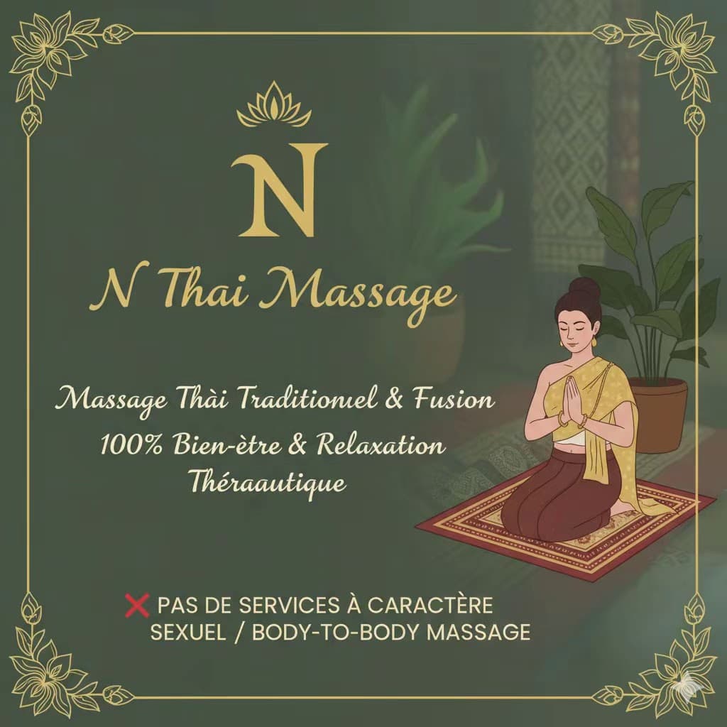 N Thai massage Plessis – massage thaï in Argenteuil