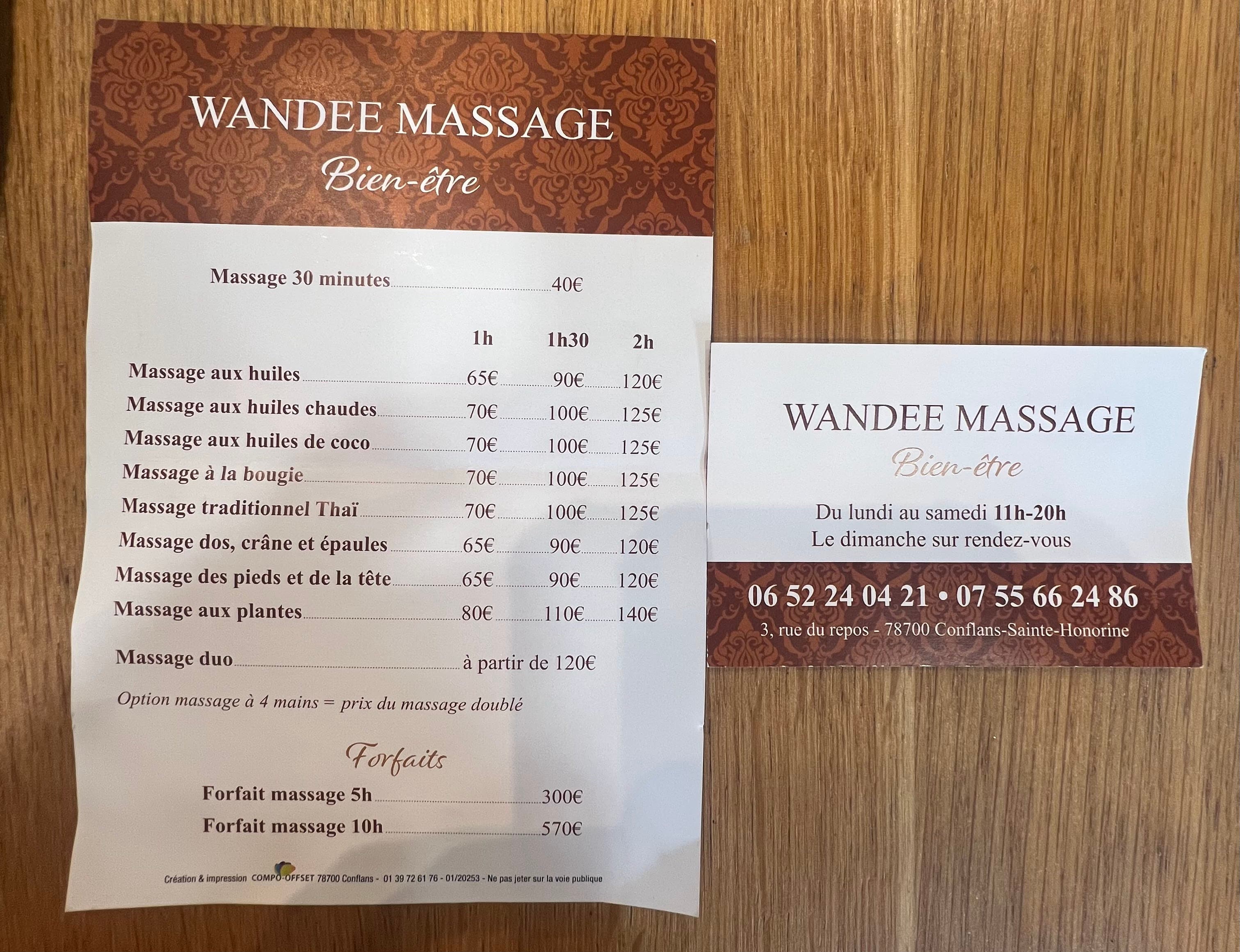 Photo 2 de WANDEE MASSAGE