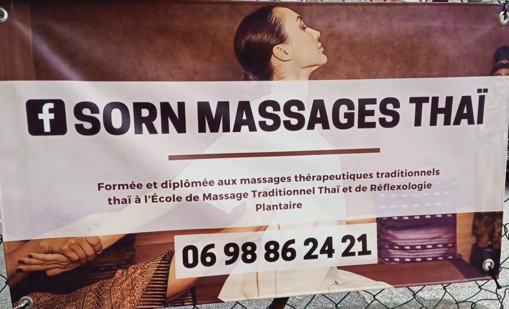 Photo 3 de Sorn Massages Thai , Albertville , Plus de 17 ans d'activité en Thaïlande et en France .