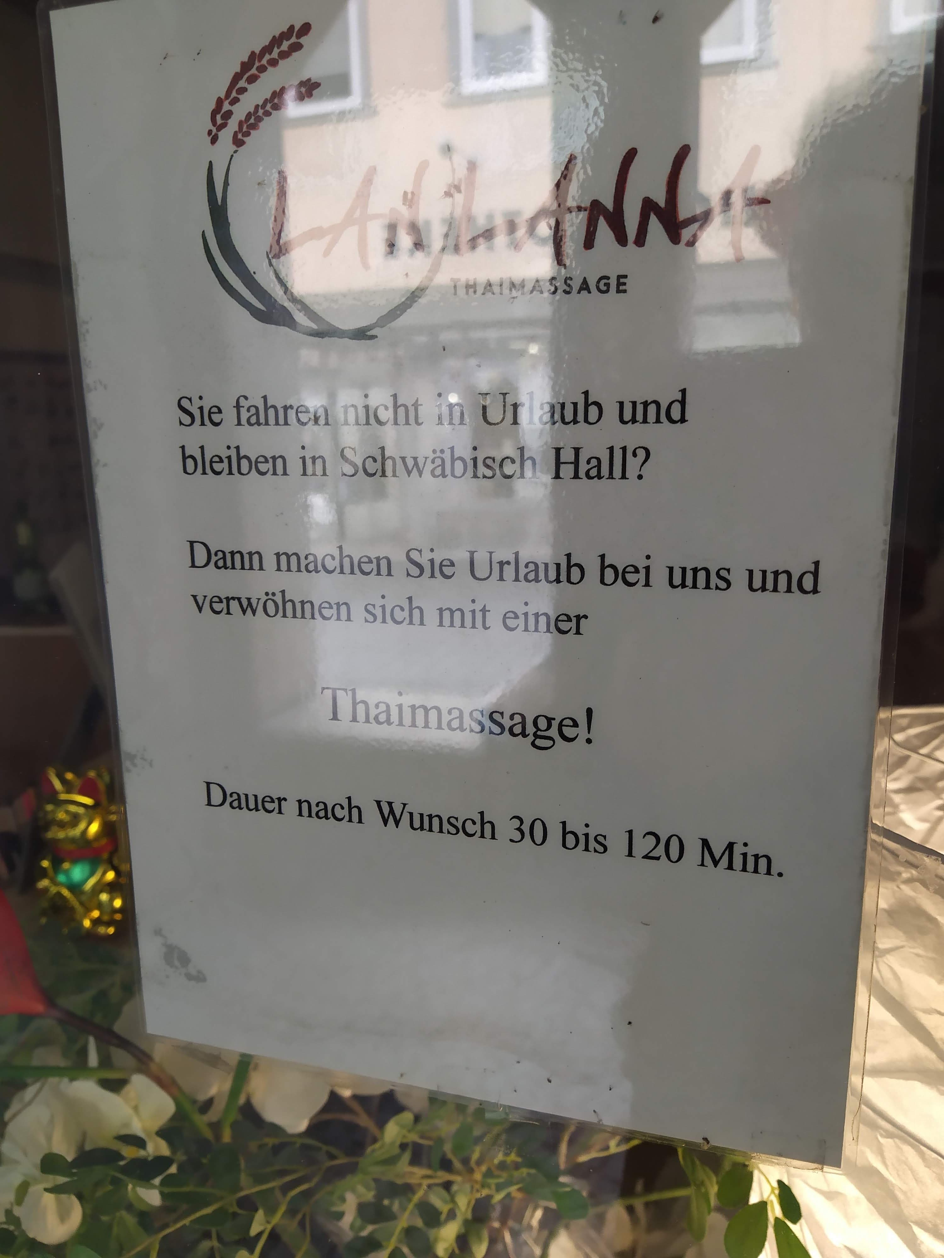 Lan Lanna – Thai Massage in Jagsthausen