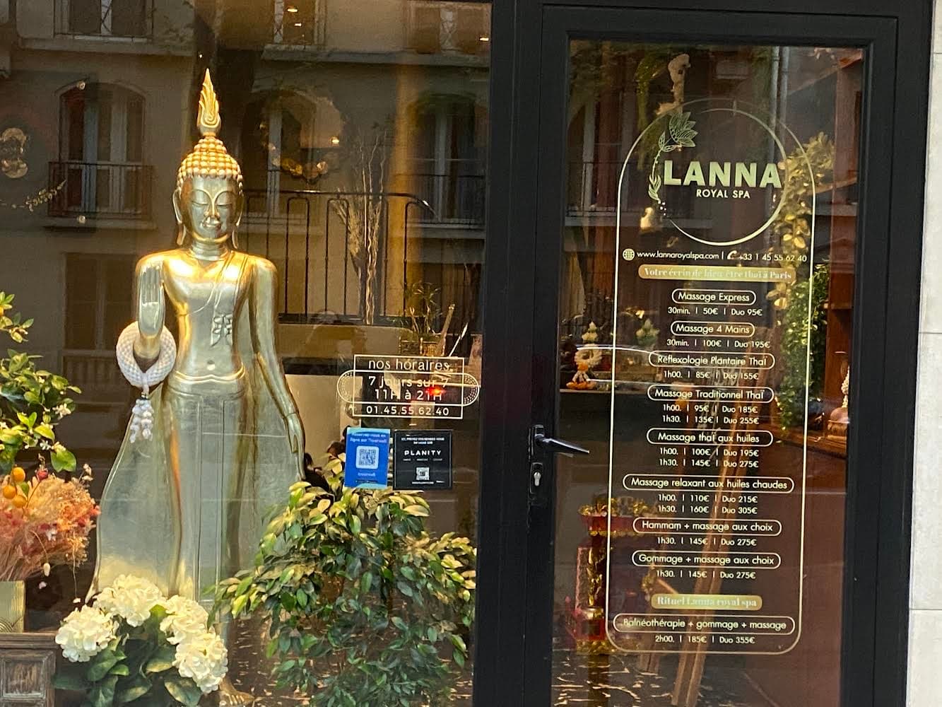 Lanna Royal Spa – massage thaï in Paris