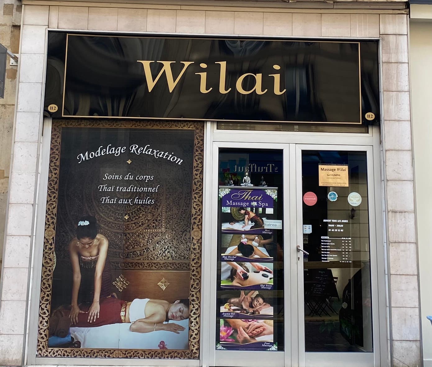 Wilai-Massage – massage thaï in Paris