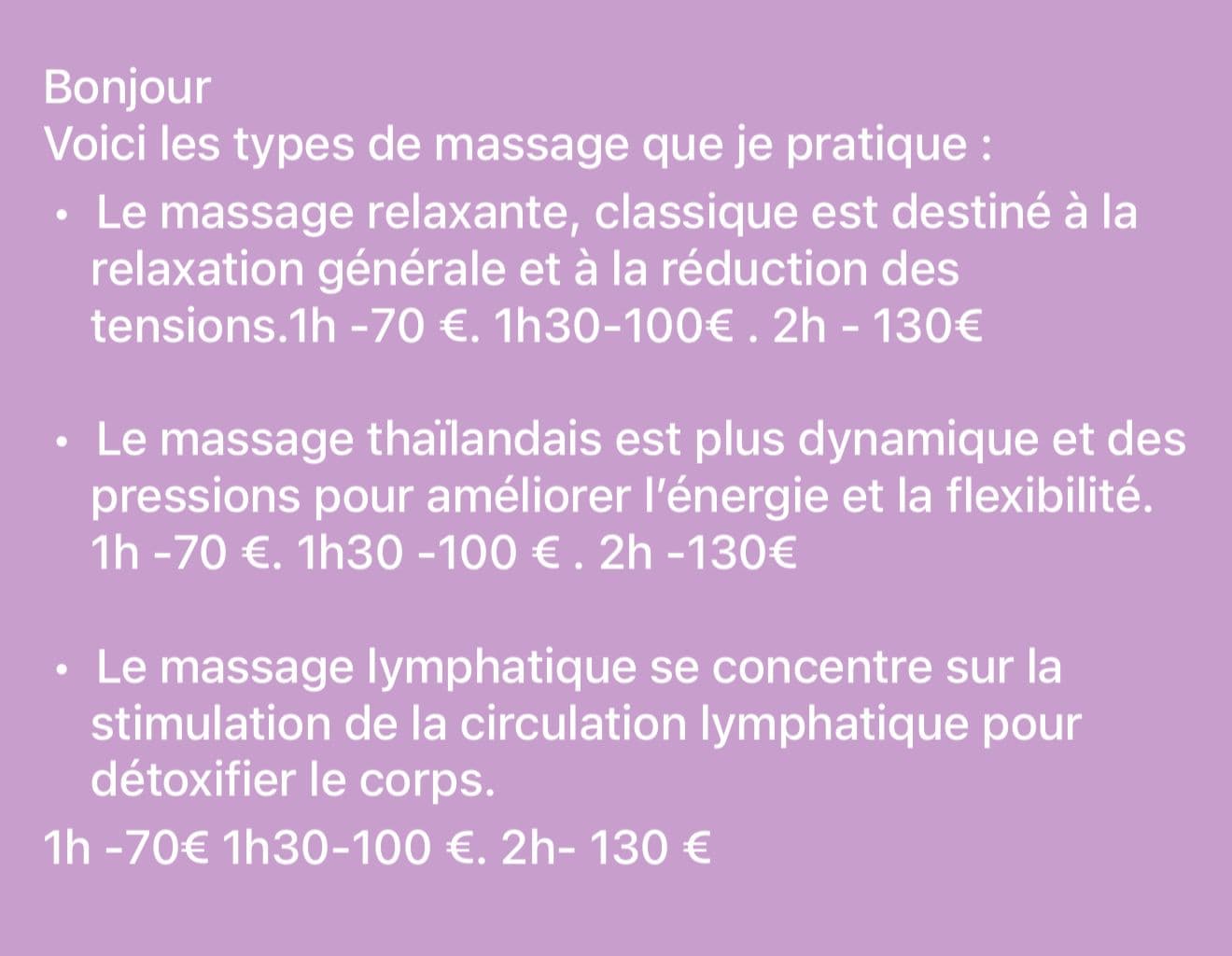 Photo 2 de Zen MASSAGE Thaï Brie comte robert