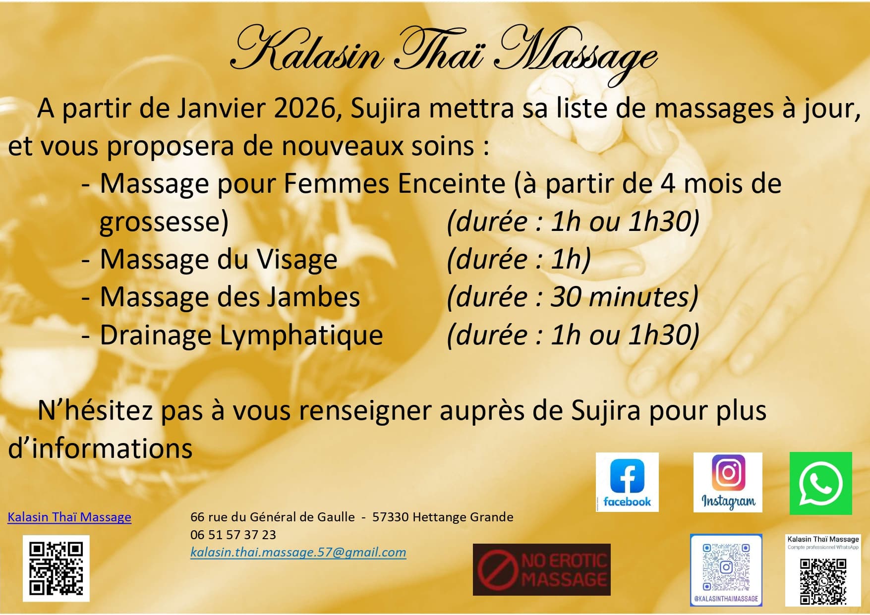 Photo 3 de Kalasin Thai Massage