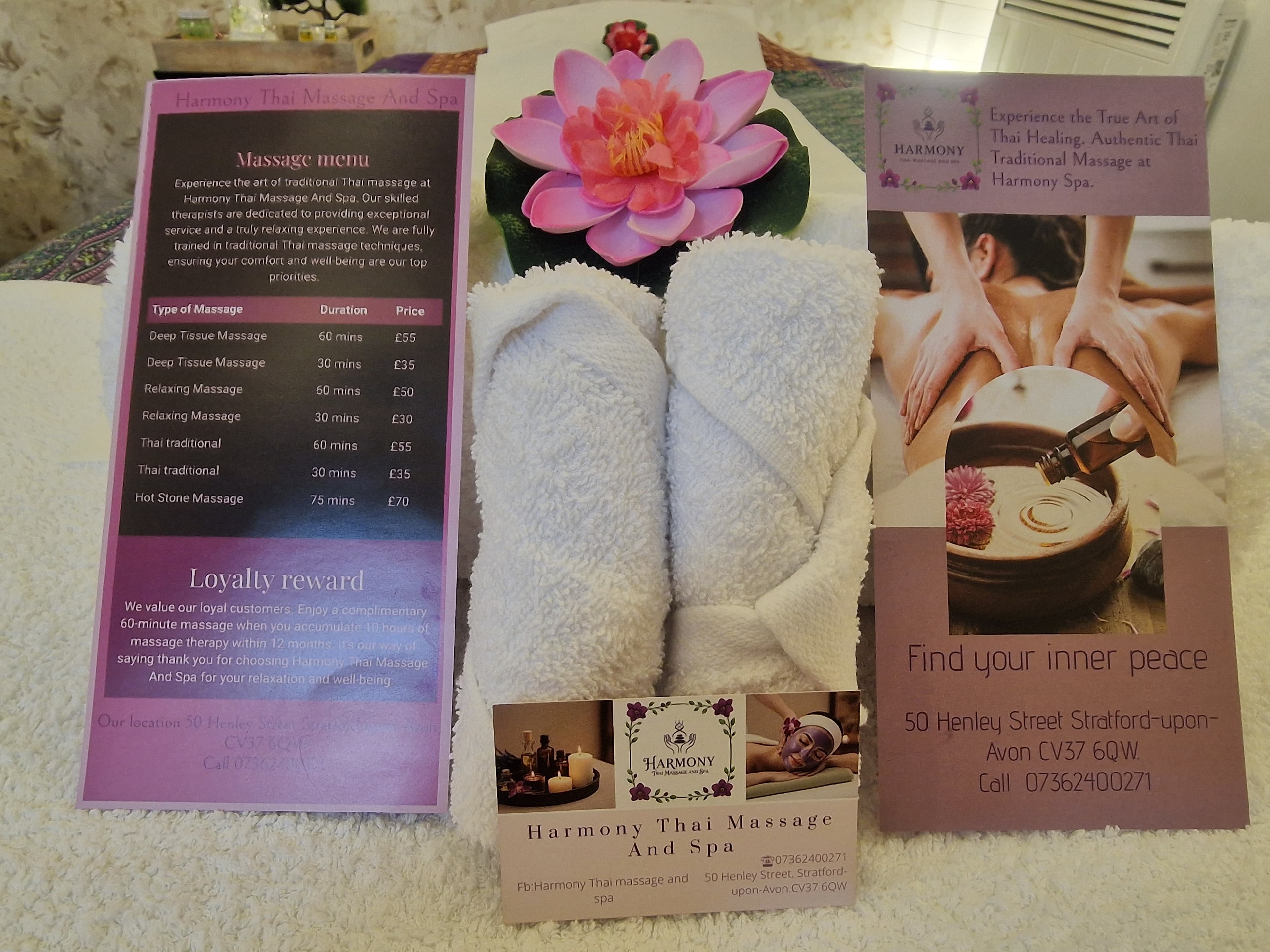 Harmony Thai Massage And Spa – Thai massage in Solihull
