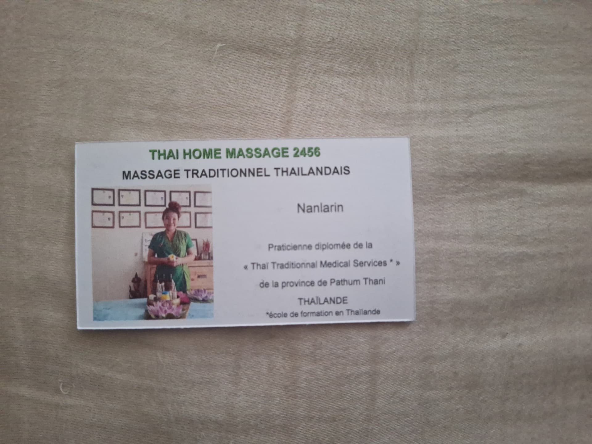 THAÏ HOME MASSAGE 2456 – massage thaï in Bourges