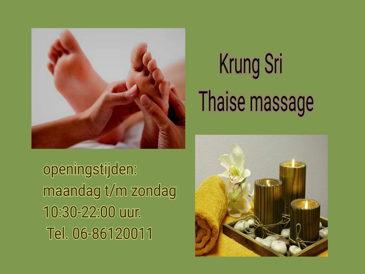 Krung Sri Thaise Massage💆 – Thaise massage in Arnhem