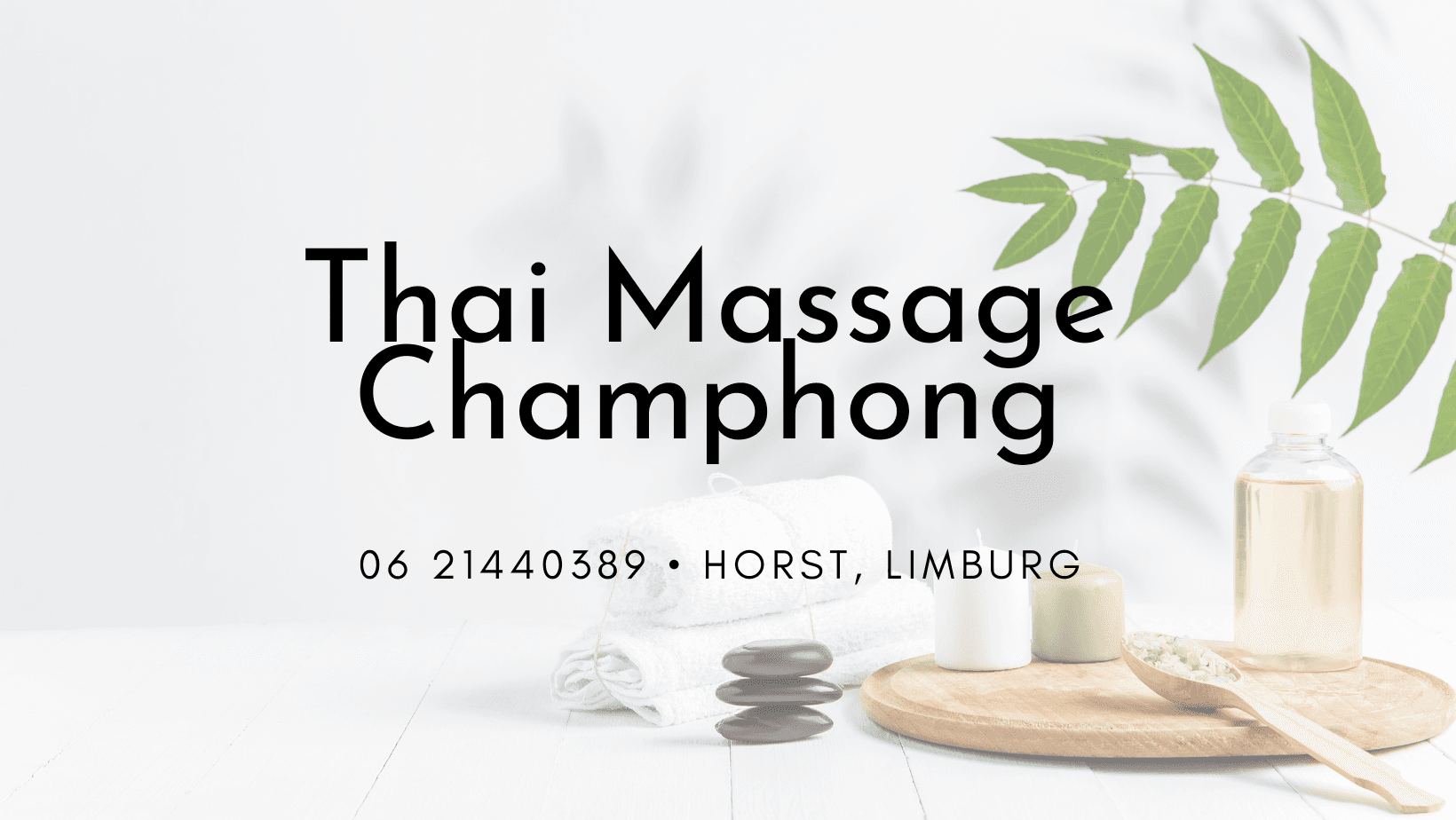 Thai Massage Champhong – Thaise massage in Venlo