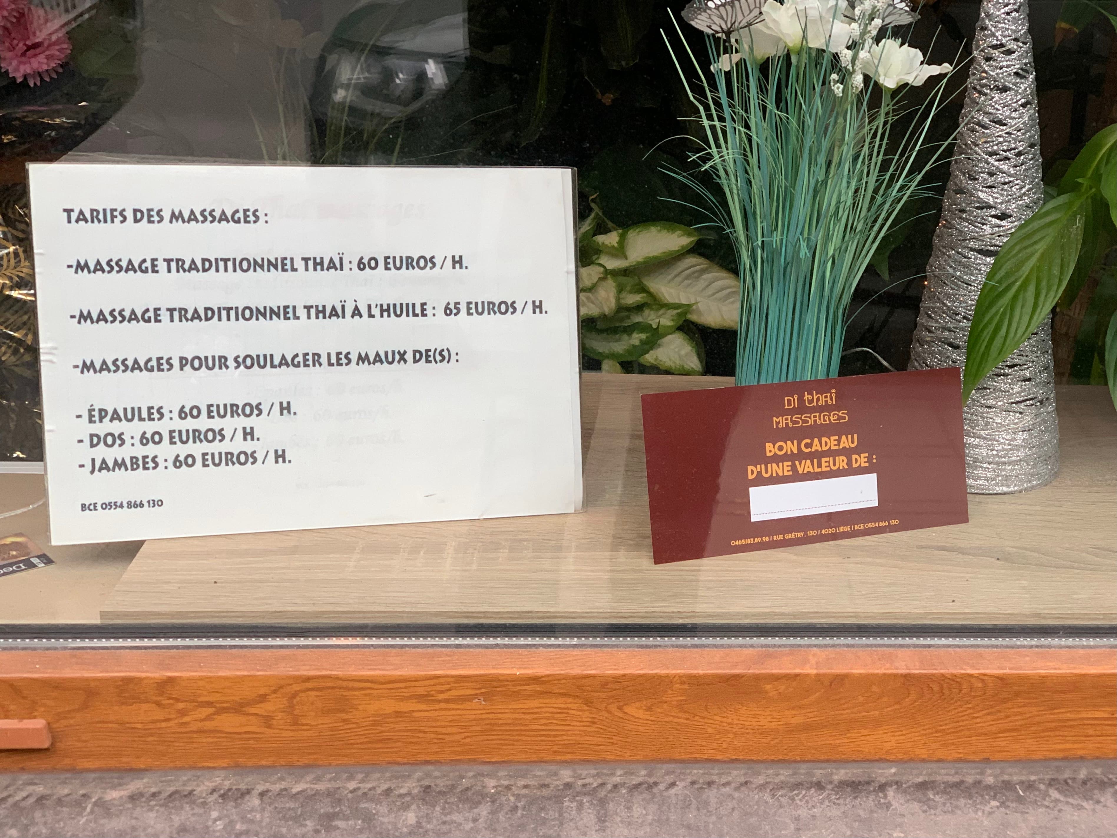 Di thaï massages – Thaise massage in Liège