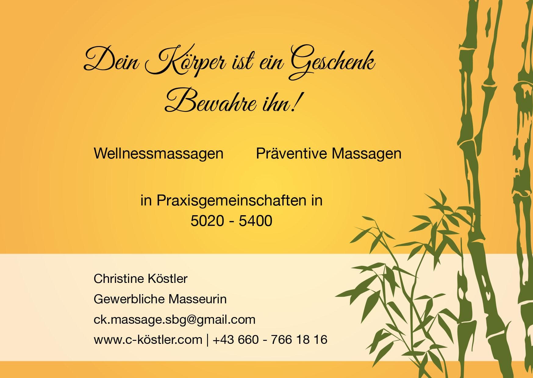 Foto 3 von Christine Köstler Massage & Wellness