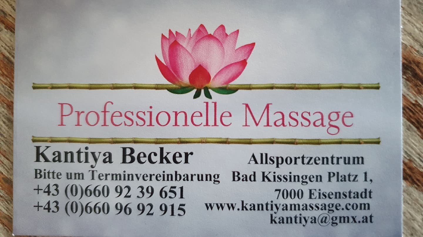 Kantiya Massage Therapie – Thai Massage in Eisenstadt