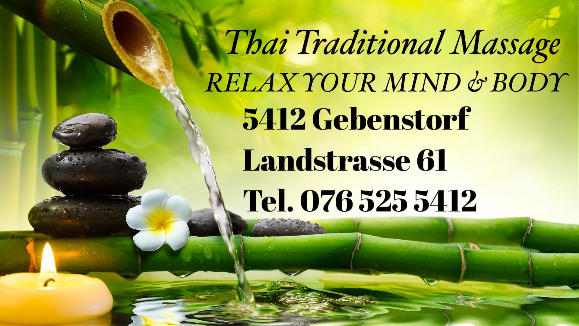 Thai Massage Gebenstorf – Thai Massage in Baden