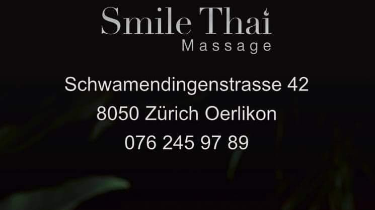 Smile Thai Massage – Thai Massage in Zurich