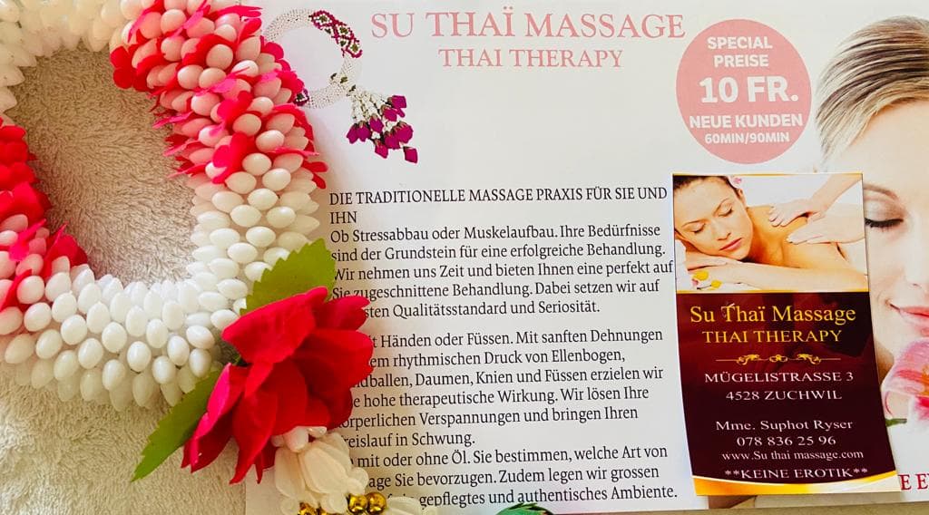 Foto 3 von Su Thai Massage Zuchwil Solothurn