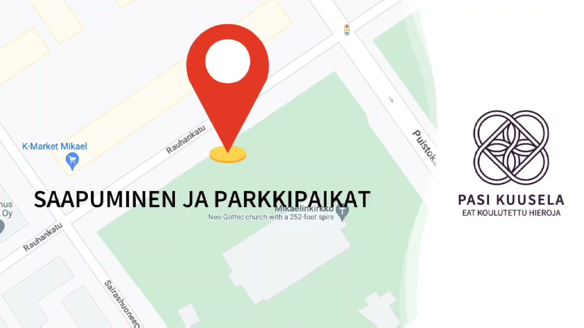 Kuva 3: Pasi Kuusela - Kokonaisvaltainen hieronta ja kehonhoito Turku