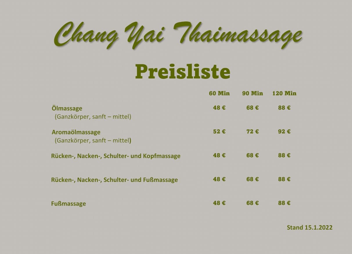 Photo 2 of Chang Yai Thaimassage