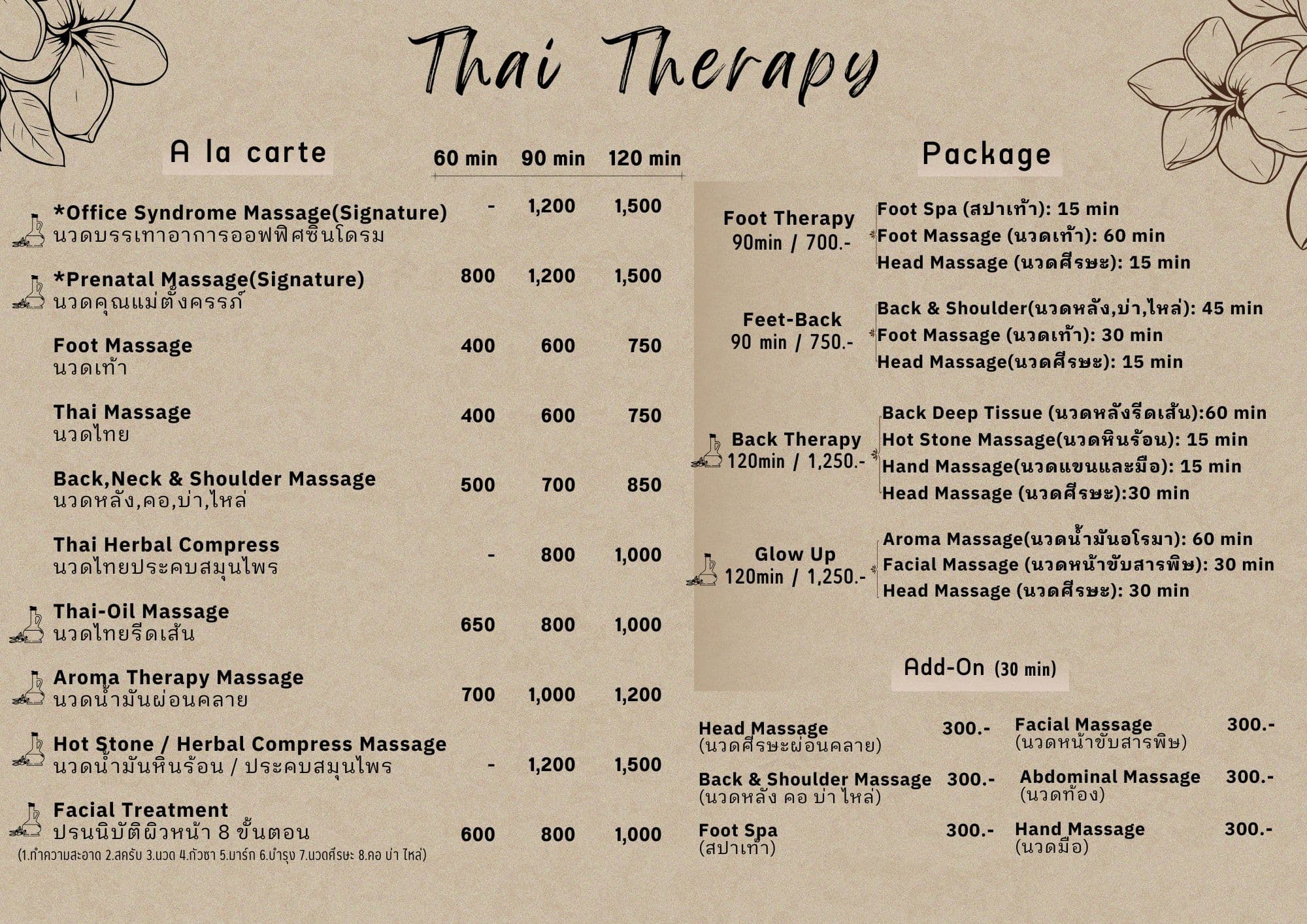 ภาพ 3 ของ Thai Therapy Massage -ไทย เทอราปี นวดเพื่อสุขภาพ