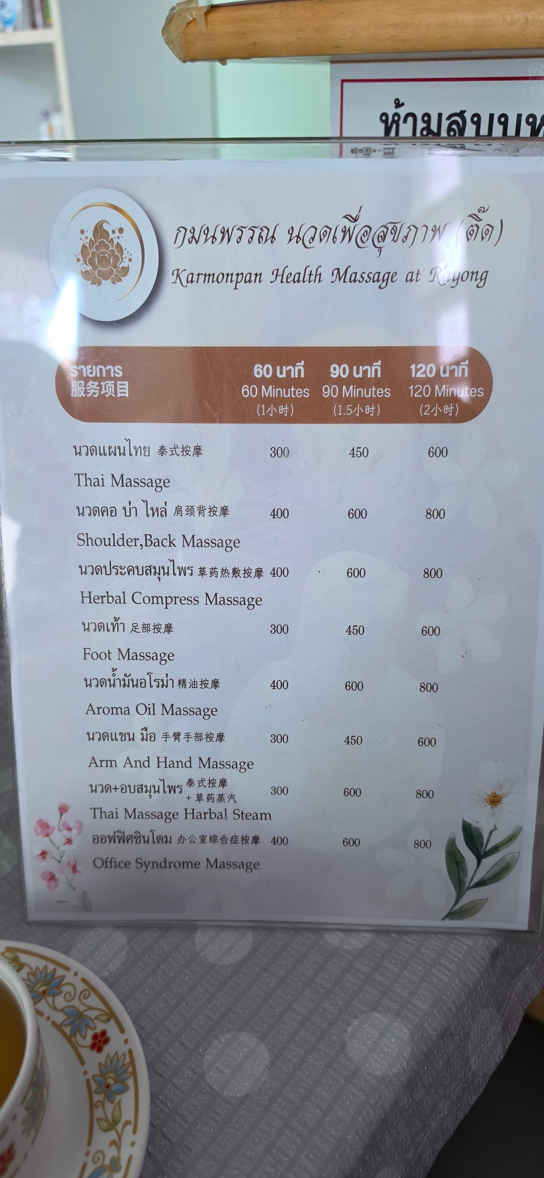 ภาพ 3 ของ กมนพรรณ นวดเพื่อสุขภาพ By คุณติ๊ด ระยอง