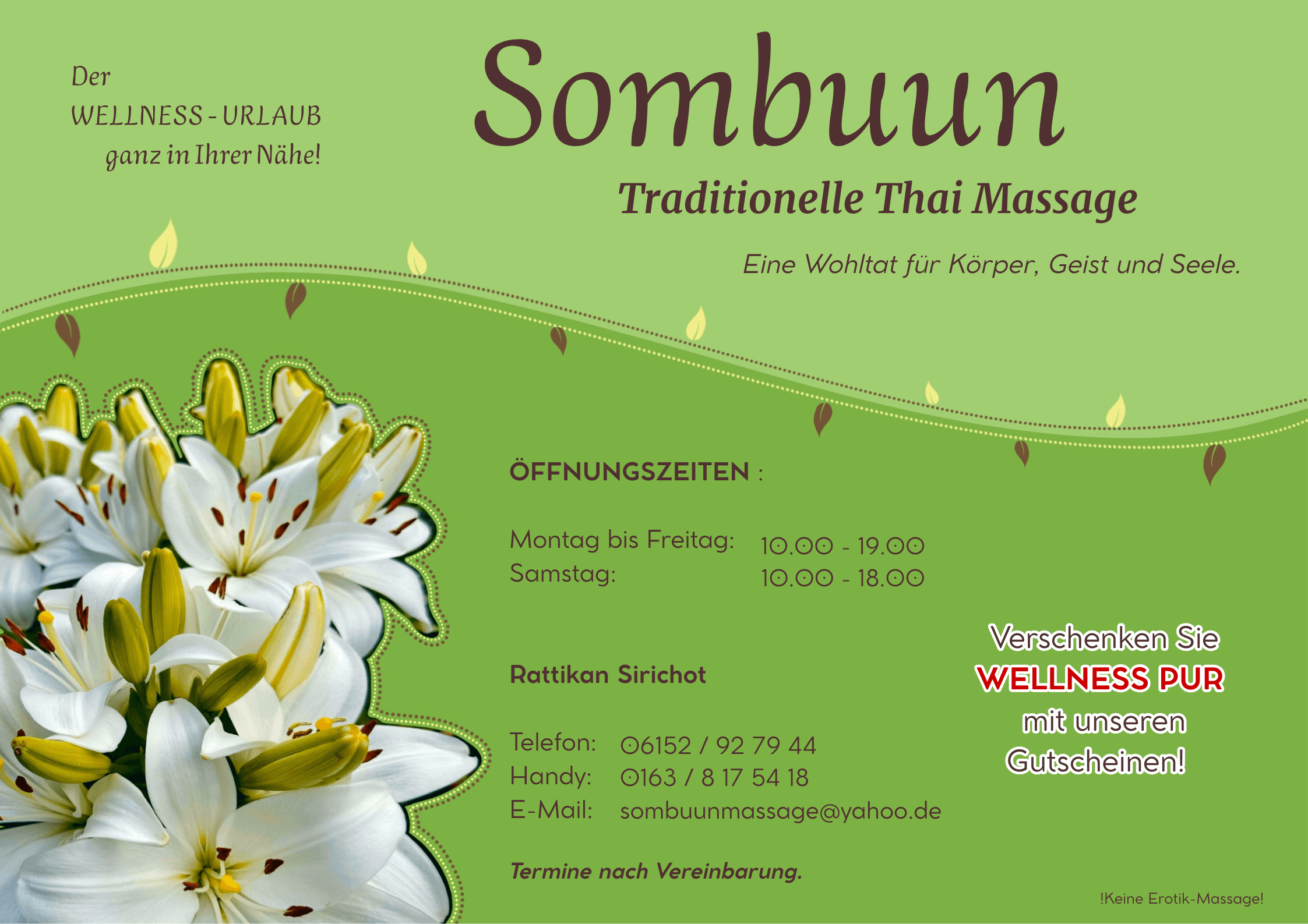 Foto 3 von Sombuun - Traditionelle Thai-Massage
