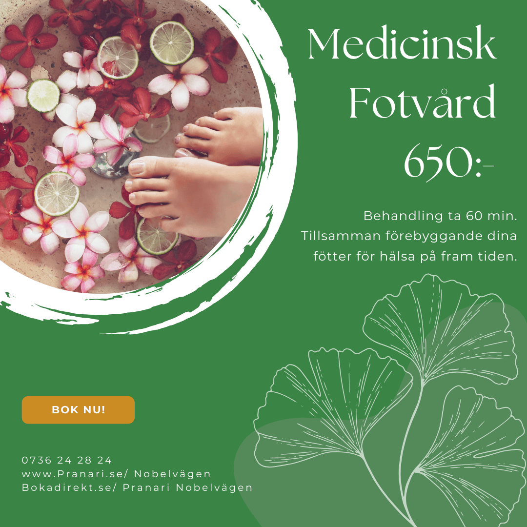 Photo 2 of Pranari Massage & Medicinsk Fotvård Nobelvägen 4