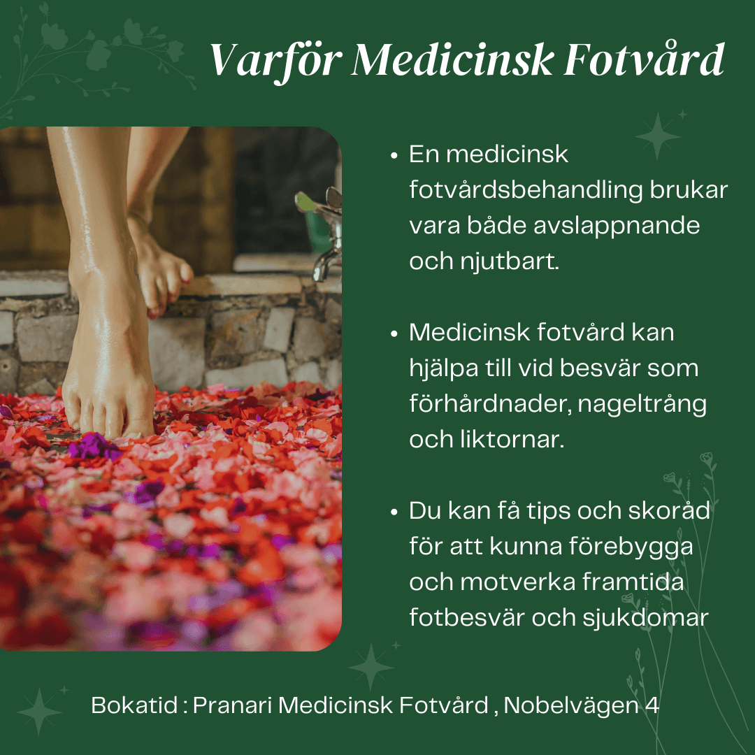 Photo 3 of Pranari Massage & Medicinsk Fotvård Nobelvägen 4