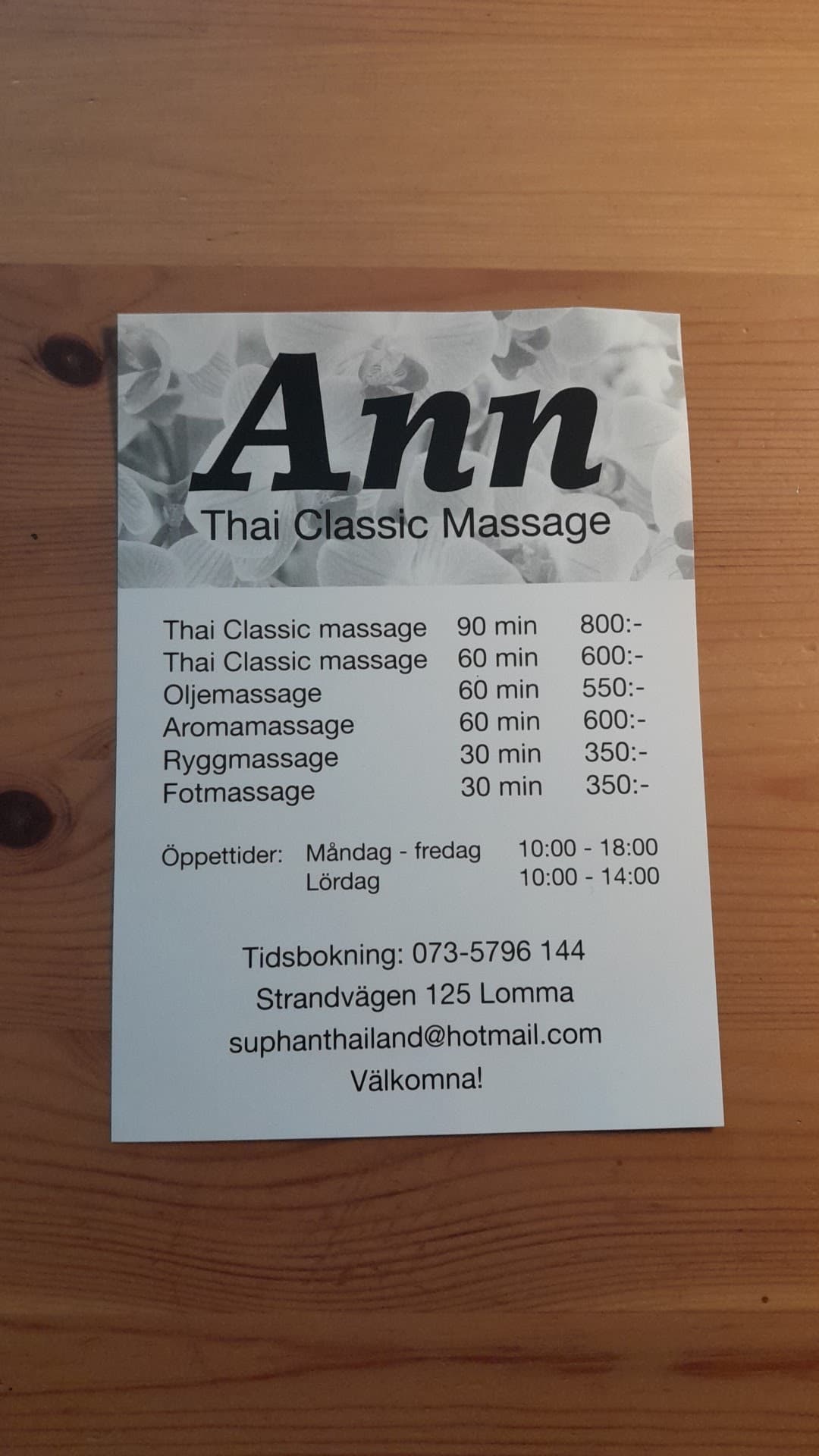Photo 3 of Ann Classic Thai Massage